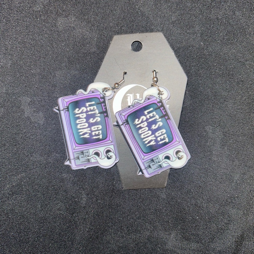 Wolf Moon Let's Get Spooky Earrings